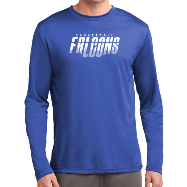 Unisex/Mens 100% Polyester Wicking Longsleeve T-shirt Thumbnail